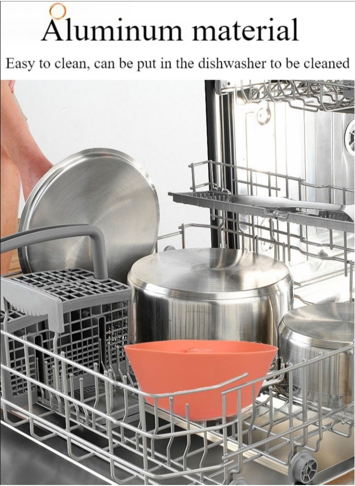 Healife Snack Tray for Stanley Quencher H2.0 FlowState, Reusable Snack Ring for Stanley Thermos Accessory - Khaki  - Image 5