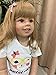 KOKOMANDY 39 Inch Realistic Toddler Reborn Doll Huge Size Reborn Baby Dolls Full Body Hard Vinyl Looks Real Life Beautifull Blonde Hair Collectble Doll Standing Girl for Adults - Image 2
