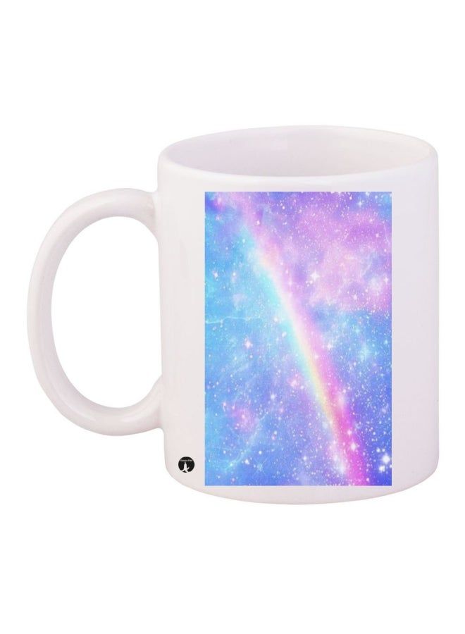 RKN Printed Coffee Mug White/Purple/Blue - Image 1