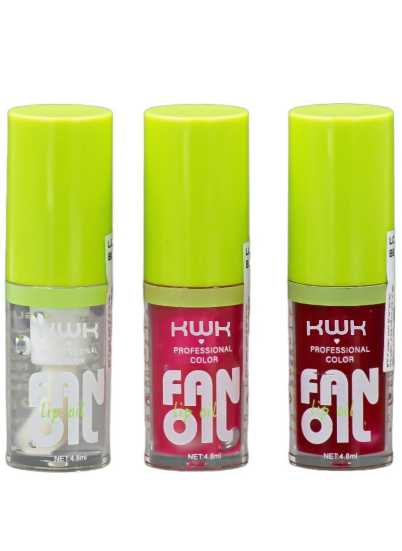 kwk - 3PCS PROFESSIONAL COLORFAN OIL - Image 1