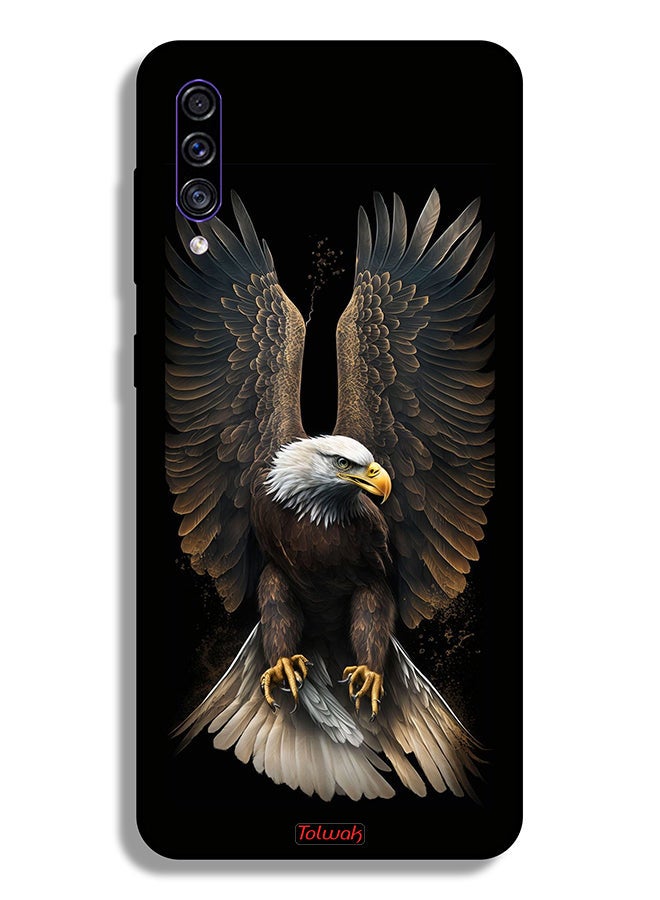 Tolwak Samsung Galaxy A50 Protective Case Cover Eagle Spread Wings - Image 1