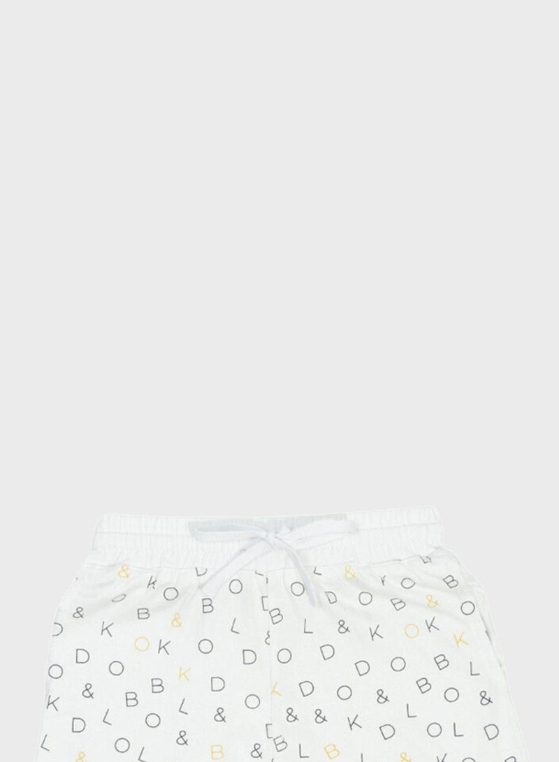 BOLD&KO Kids Aop Signature Shorts - Image 3