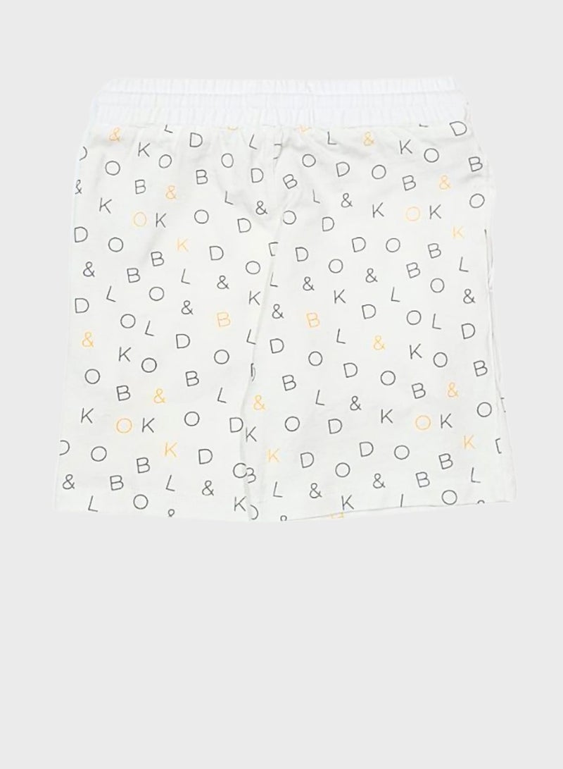 BOLD&KO Kids Aop Signature Shorts - Image 2