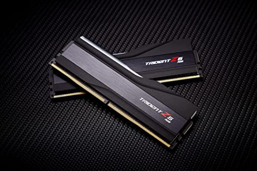 G.SKILL Trident Z5 RGB Series DDR5 RAM (Intel XMP 3.0) 32GB (2x16GB) 8000MT/s CL38-48-48-128 1.45V Desktop Computer Memory U-DIMM - Matte Black (F5-8000J3848H16GX2-TZ5RK) - Image 4