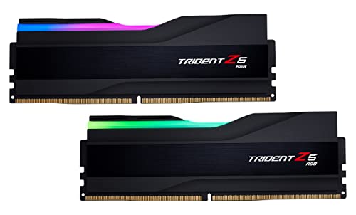 G.SKILL Trident Z5 RGB Series DDR5 RAM (Intel XMP 3.0) 32GB (2x16GB) 8000MT/s CL38-48-48-128 1.45V Desktop Computer Memory U-DIMM - Matte Black (F5-8000J3848H16GX2-TZ5RK) - Image 2