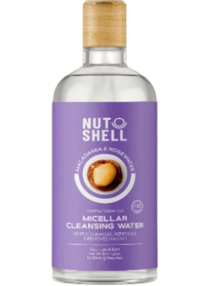 NUTSHELL Macadamia & Rose Water Micellar Cleansing Water 250ml