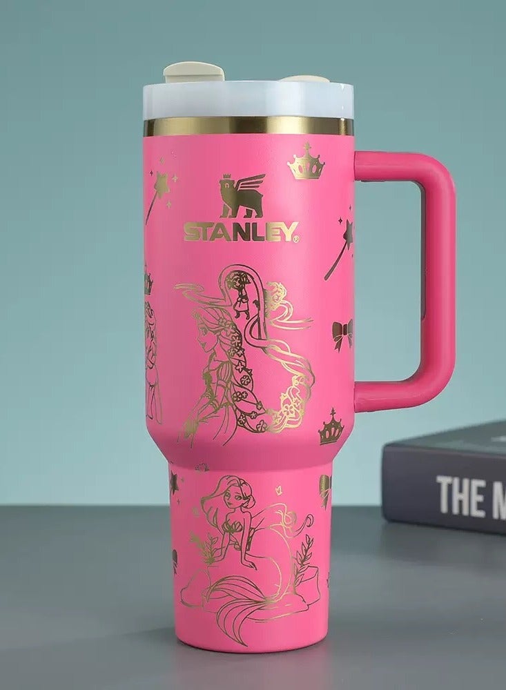 Stanley Quencher H2.0 Stainless Steel Vacuum Insulated Tumbler with Lid and Straw for Water, Iced Tea or Coffee, Smoothie and More, 40oz/1.18L - Image 1