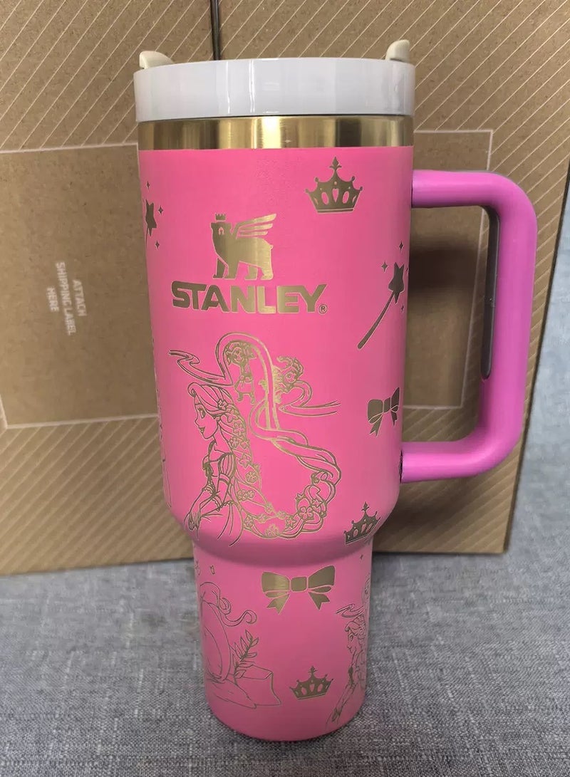 Stanley Quencher H2.0 Stainless Steel Vacuum Insulated Tumbler with Lid and Straw for Water, Iced Tea or Coffee, Smoothie and More, 40oz/1.18L - Image 2