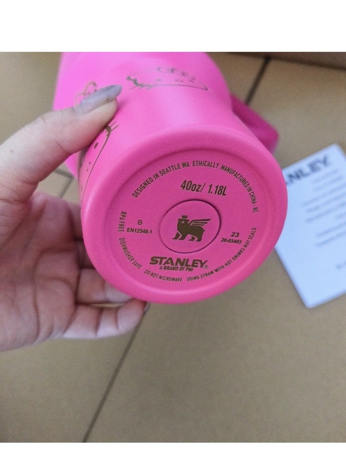 Stanley Quencher H2.0 Stainless Steel Vacuum Insulated Tumbler with Lid and Straw for Water, Iced Tea or Coffee, Smoothie and More, 40oz/1.18L - Image 4