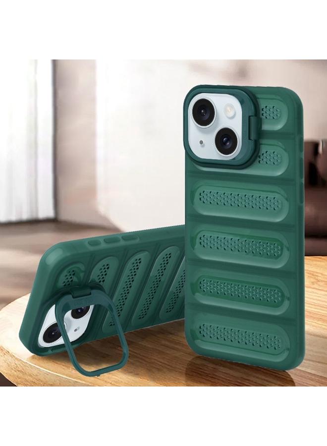 اس-توب حافظة لهاتف iPhone 15 مزودة بحامل غير مرئي مع تبريد - Image 1