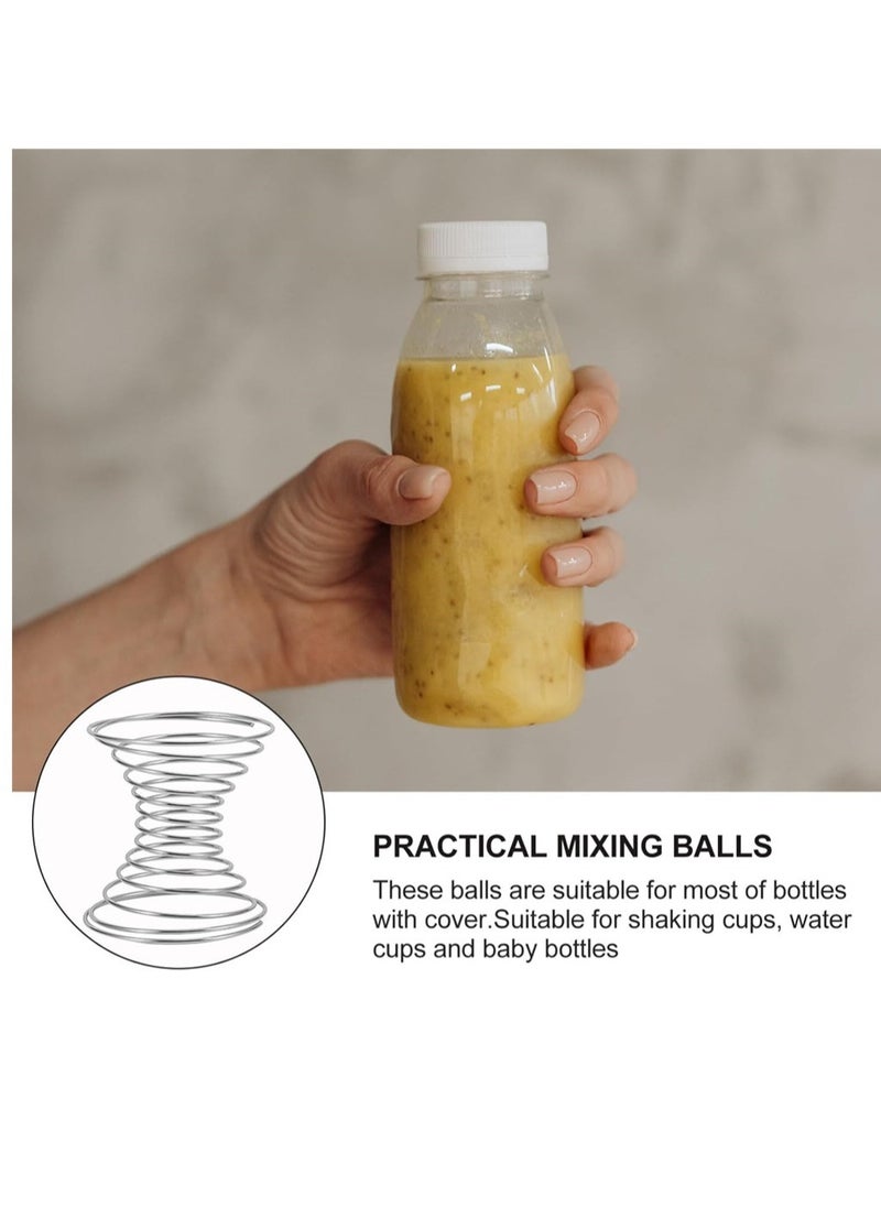 KASTWAVE - Smoothie Blender 10Pack Stainless Steel Shaker Balls Formula Mixers Whisk Ball Protein Mixing Ball Replacement Shaker Bottle Balls for Drinking Bottle Cup Silver - Image 1