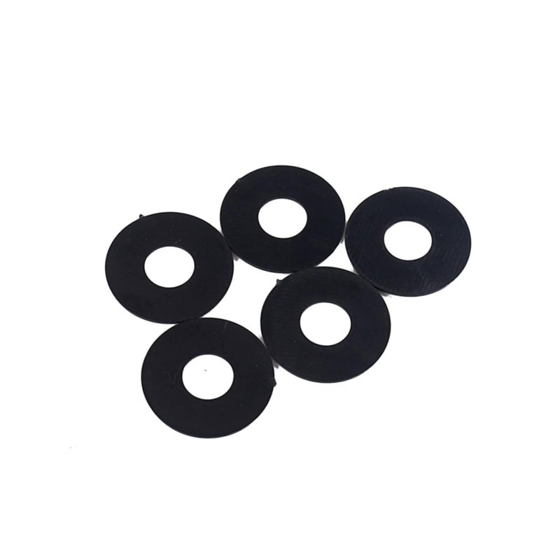 5 Pack Black Rhythm Treble Washer Rings for Electric Guitar Toggle Plate Accessories - Image 2