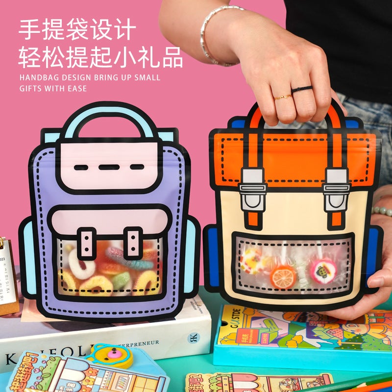 New Year Kindergarten Tote Bag Snack Bag Creative Whole Class Gift Packaging Bag Children'S Sharing Gift Bag - Image 5