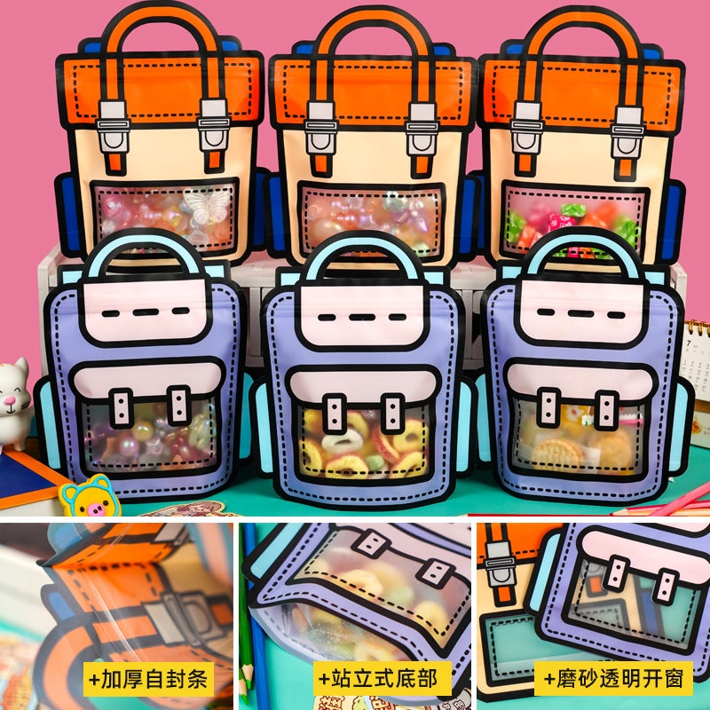 New Year Kindergarten Tote Bag Snack Bag Creative Whole Class Gift Packaging Bag Children'S Sharing Gift Bag - Image 4