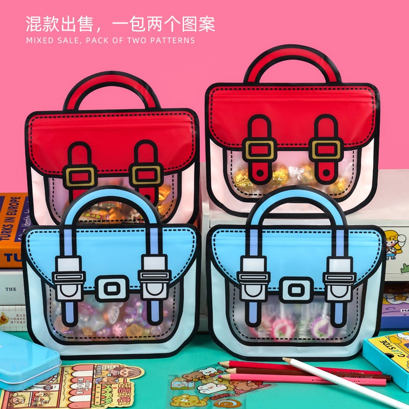 New Year Kindergarten Tote Bag Snack Bag Creative Whole Class Gift Packaging Bag Children'S Sharing Gift Bag - Image 1