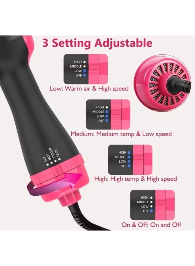 كرونير فرشاة مجفف شعر 2500 واط، متعدد الوظائف 3 مستويات ، CR-8207 - Image 4