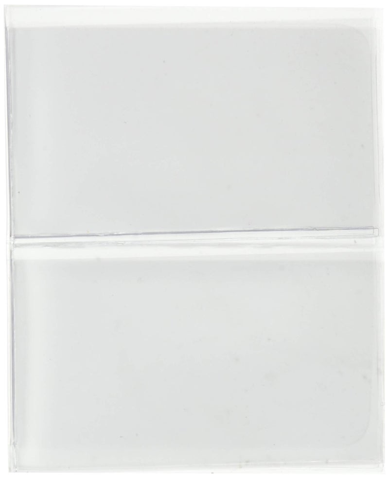 Big Skinny Plastic Photo Sleeve Insert for Hipster Slim Wallet, Clear - Image 4