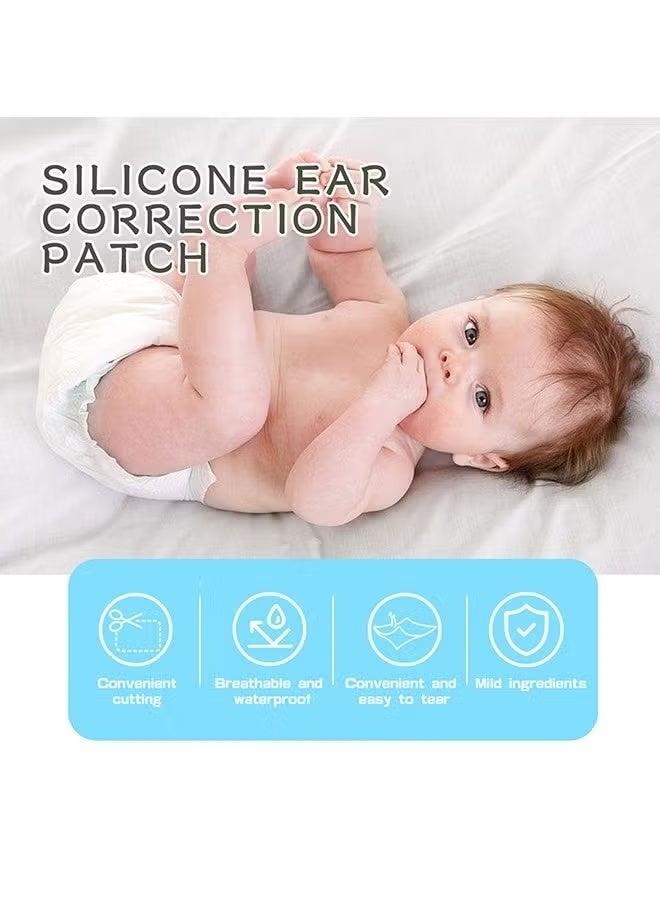 wiieey 1 Pcs Baby Auricle Valgus Patch Ear Aesthetic Correctors Silicone Gel Ear Corrector Tape Waterproof Kids Protruding Ear Patch Stickers Baby Ear Aesthetic Fixation Patch 4x150cm - Image 5