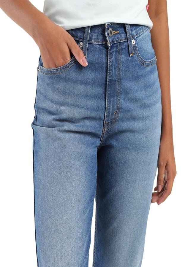 Levi's Women High Rise Loose Tapered Fit High-Rise Jeans Blue, 28 - Image 4