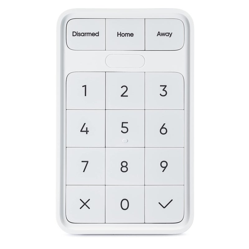 Wyze Home Security System Wireless Keypad,White - Image 1