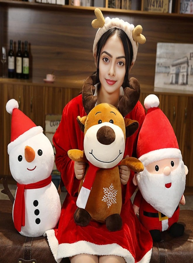TechMax Solution Cute Reindeer Plushies for Christmas Decoration - Image 4