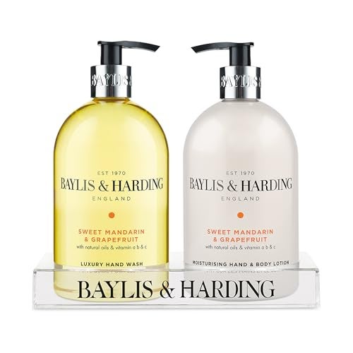 Baylis & Harding Sweet Mandarin & Grapefruit 16.9 Ounces Hand Wash & Lotion - Image 1