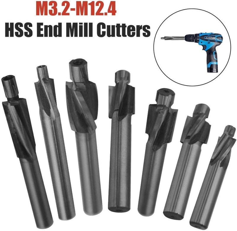 Edinstry M10.3 Pilot Counterbore End Mill Cutters Mould Solid Slot Drill Bit Slotting Tool, Pack of 1 - Image 5
