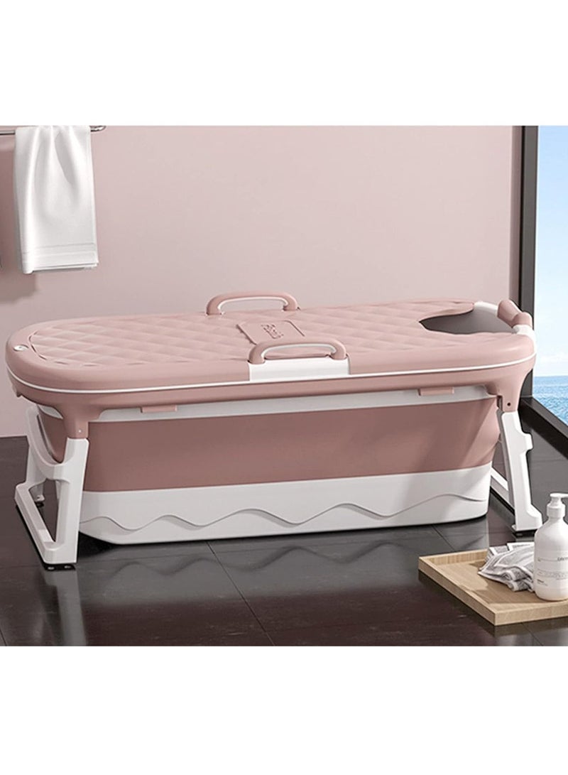 DubaiGallery Plastic Folding Bathtub Portable Adult Large Massage Bathtub with Cover - Image 4