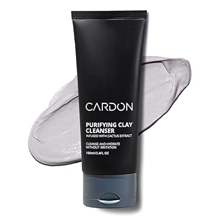 Cardon Men's Deep Pore Cleaning Clay Face Wash, 4x Better Than Charcoal, Oily, Acne-Prone Skin | Korean Premium Skin Care | Remove Face Oil & Dirt, (1 CT) - Image 1