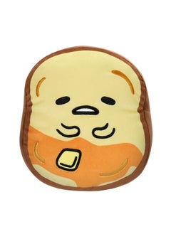 Squishmallows Little Plush 8 inch Sanrio Core Gudetama Holding Buttered Toast , Officially Licensed Kellytoy Plush Toy, Colorful Soft Toy, Gift for Kids, Girls & Boys Washable Squishy Stuff Toy Multicolor All Age  - Image 1