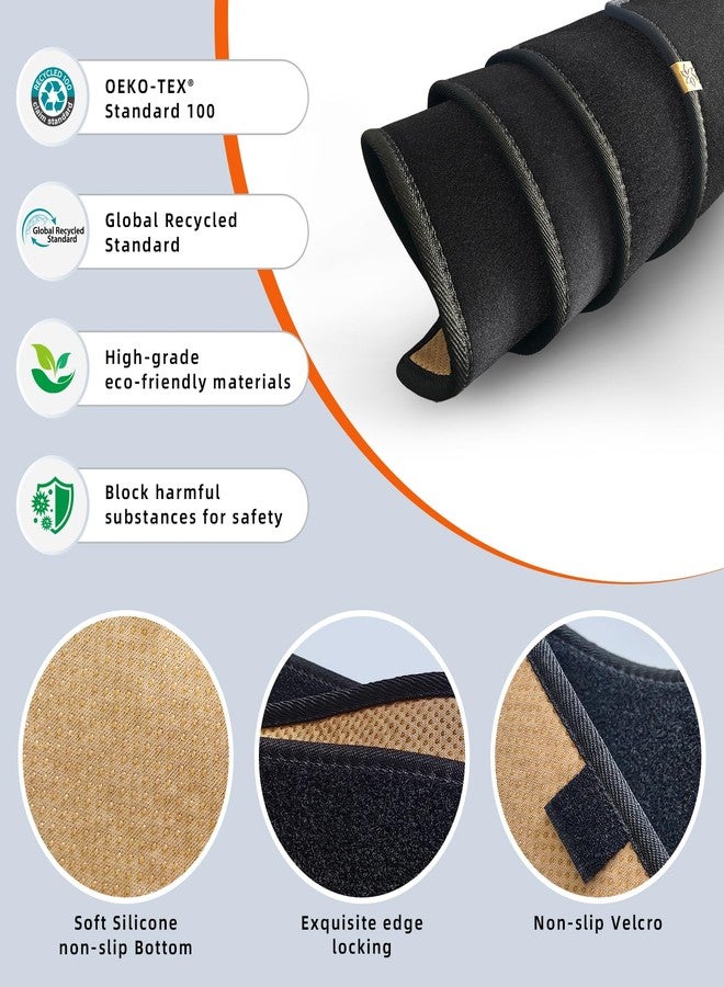 KEYOOG Dashboard Cover Dash Mat Fit for Chevy Blazer 05-98, S10 04-98/ G-MC Jimmy 01-98, Sonoma 04-98 (for Left Hand Drive),Car Dash Board Mat Anti-Glare Carpet,Non-Slip Pad (Black) - Image 3