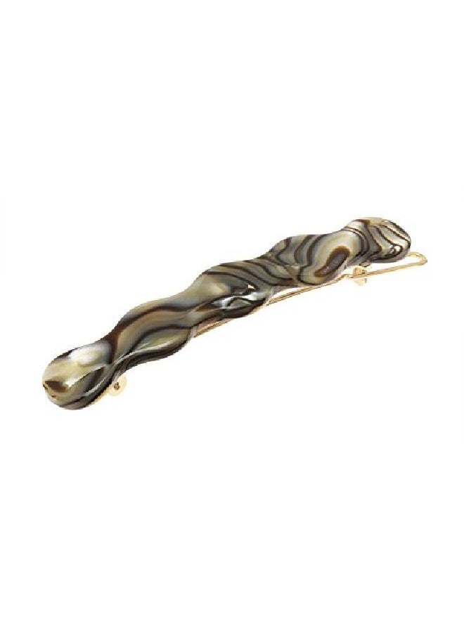 France Luxe Riptide Tige Boule Barrette Onyx  - Image 1