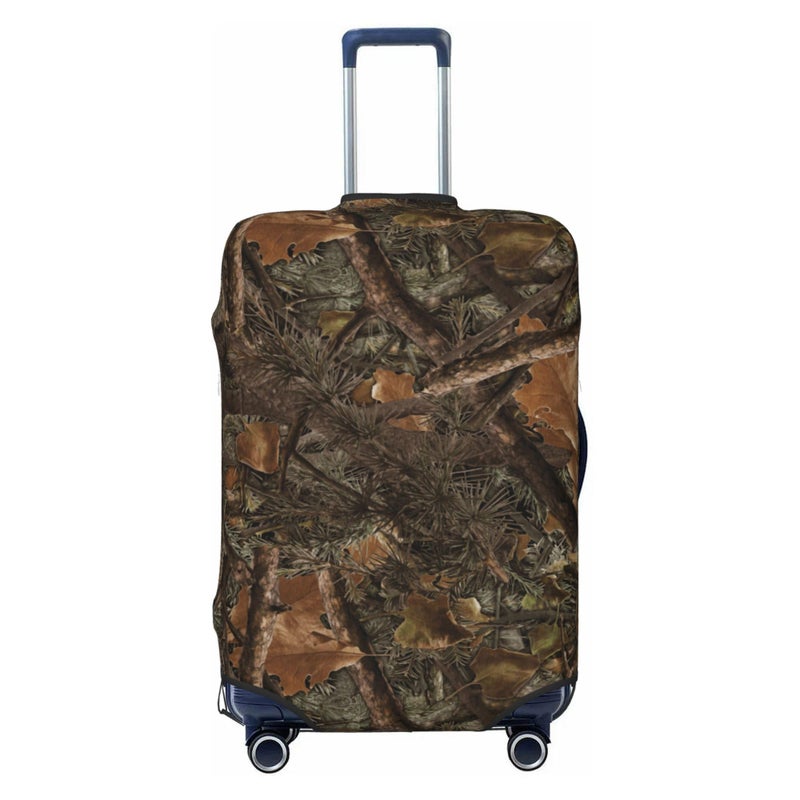 Worltoldb Camo Travel Luggage Cover Polyester Suitcase Protector Washable Baggage Covers Fits 1821 Inch - Image 2