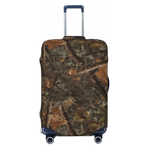 Worltoldb Camo Travel Luggage Cover Polyester Suitcase Protector Washable Baggage Covers Fits 1821 Inch - Image 1