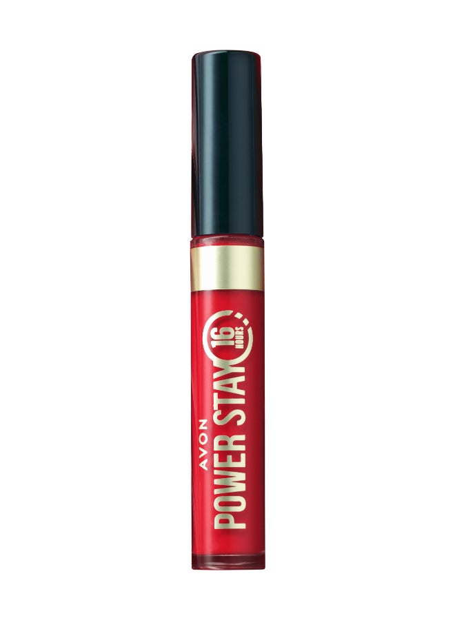 AVON Power Stay Liquid Lip - The Red One 6ml - Image 1