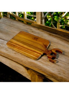 Acacia Wood Cutting Board with Deer Handle - Stylish Kitchen Accessory for Chopping, Serving, and Food Prep, 35x15x1.5 cm - pzsku/ZBE3DC391EFD741C7A616Z/45/_/1733597752/9ee805bc-c94a-4863-b861-07f1189e2a75