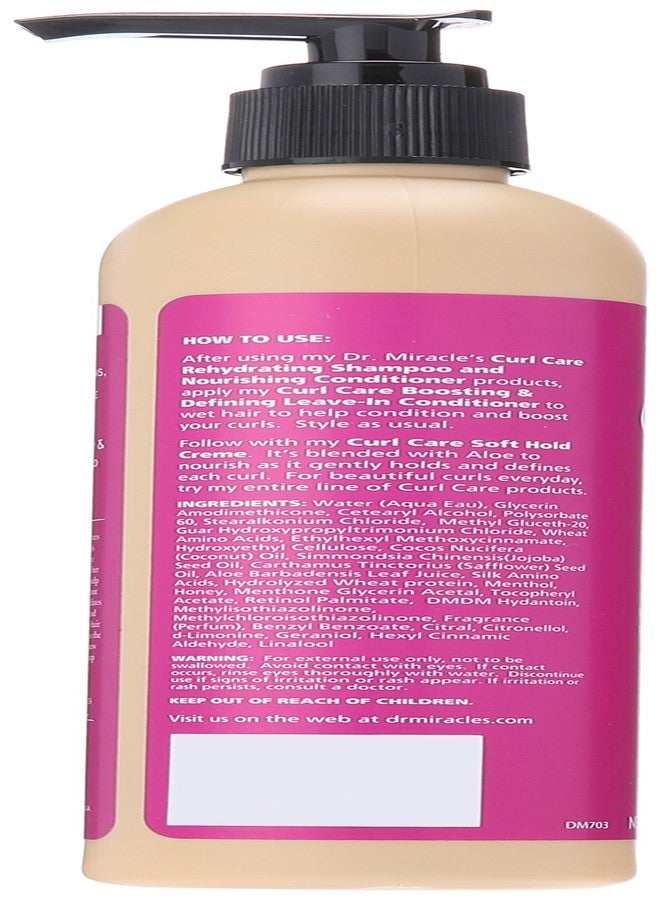 Dr. Miracle's Curl Care Leave In Conditioner, 8 Ounce - Image 2