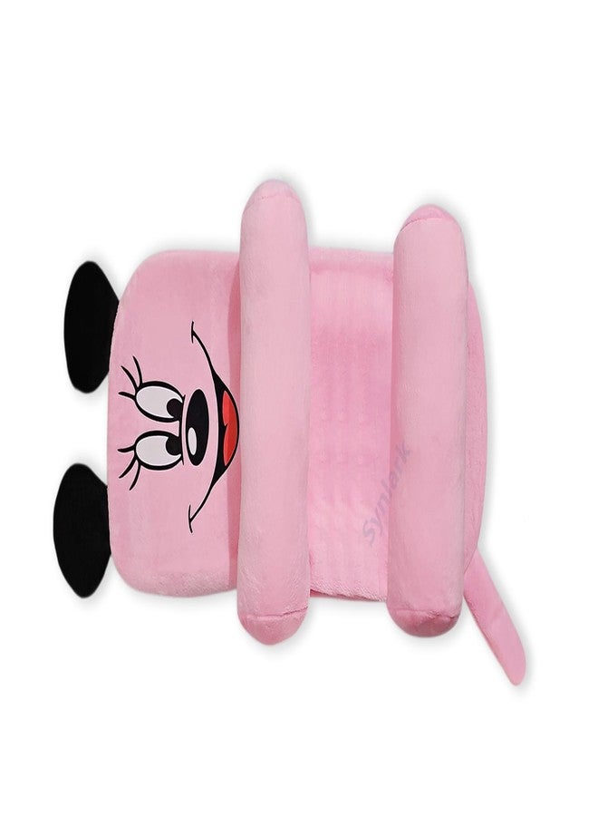 Synlark Baby Head Support Pillow, Supersoft Fabric, Adjustable Side Roll Cushions, Portable, for Newborns (Mini-Pink) - Image 4