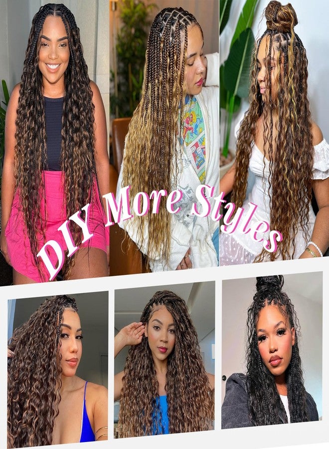 يو آر بيوتي شعر بشري طبيعي 100% من Urbeauty Feather Crochet للنساء ذوات البشرة السمراء، مموج بعمق لضفائر البوهو، مُجهز مسبقًا بحلقات، بدون عقد، بلمسة نهائية غير مرئية، ناعم، خفيف الوزن وقابل لإعادة الاستخدام، مناسب للمبتدئين - Image 5