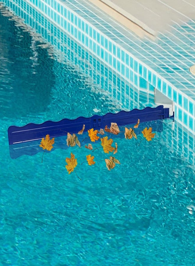 Kardeep Pool Skimmer Arm, Skimmer Guard, Pool Skimmer, Pool Debris Skimmer Catcher, Hands Free Pool Skim-It Fits Most Skimmer Systems on In-ground Pools Outfall Within 4’ to 6.7’ - Blue - Image 1