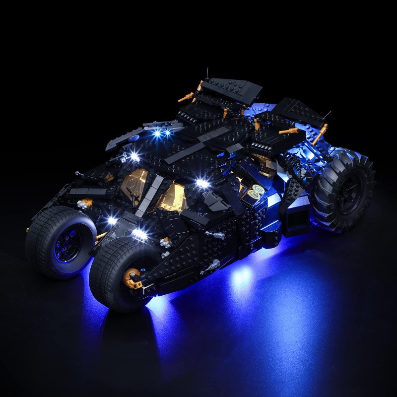 BRIKSMAX Led Lighting Kit for Batman Batmobile Tumbler - Compatible with Lego 76240 Building Blocks Model- Not Include The Lego Set - Image 1