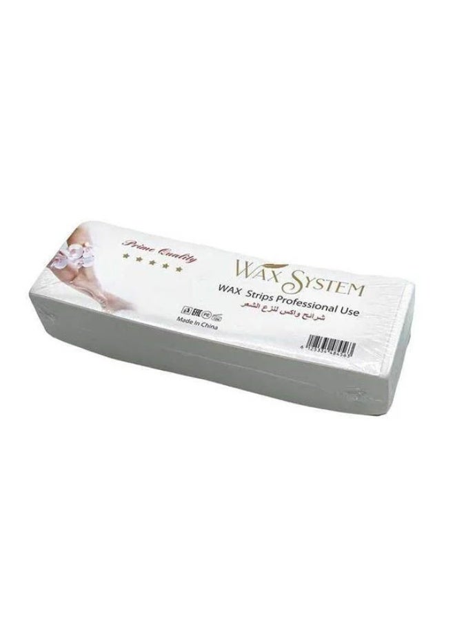 Non-Adhesive Wax Strips for Hair Removal – 100 Pieces