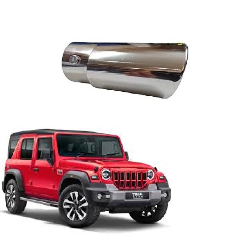 Car Show Exhaust Tube Silencer Muffler Tip Pipe Suitable for Thar Roxx