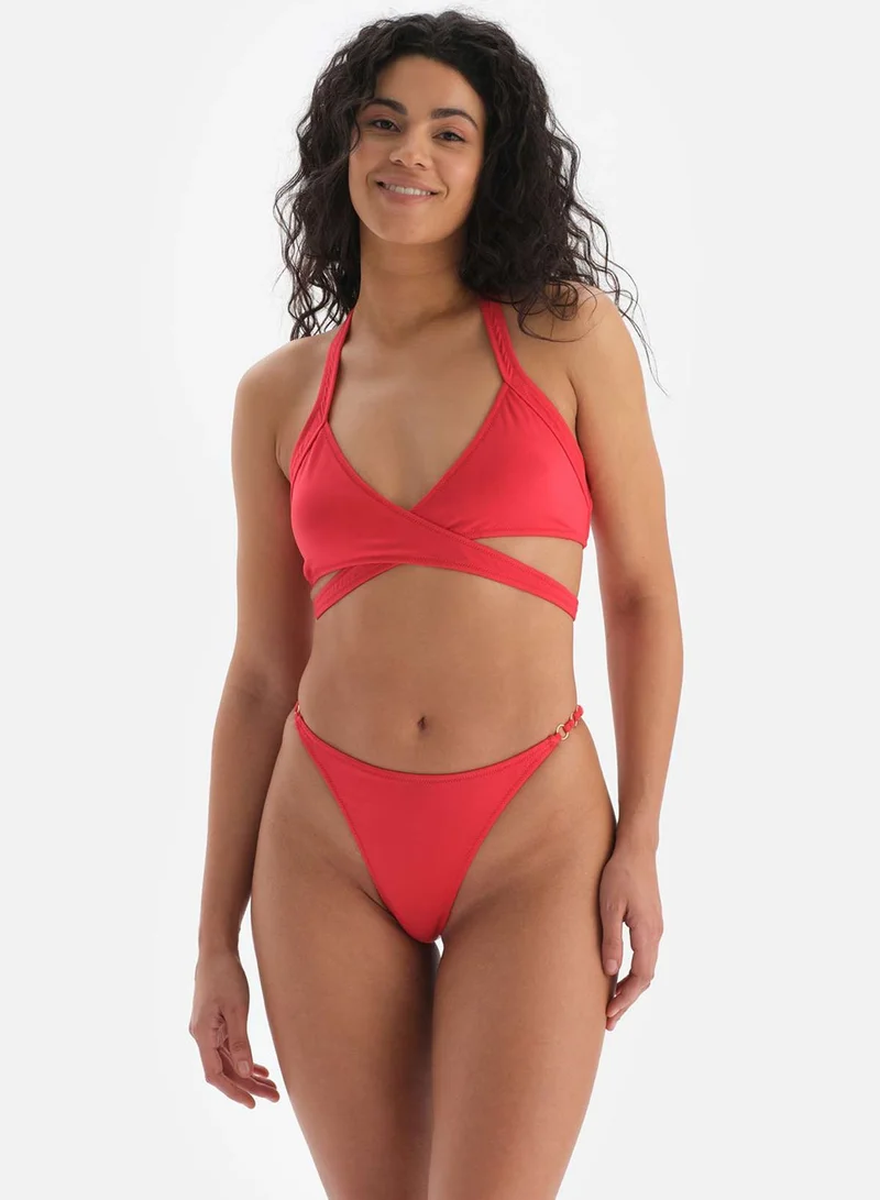 dagi Strappy Cut Out Bikini Top