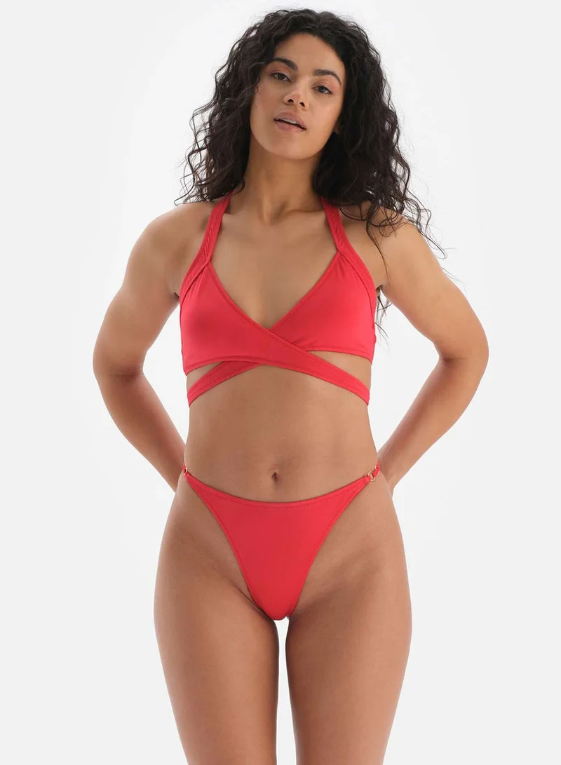 dagi Strappy Cut Out Bikini Top