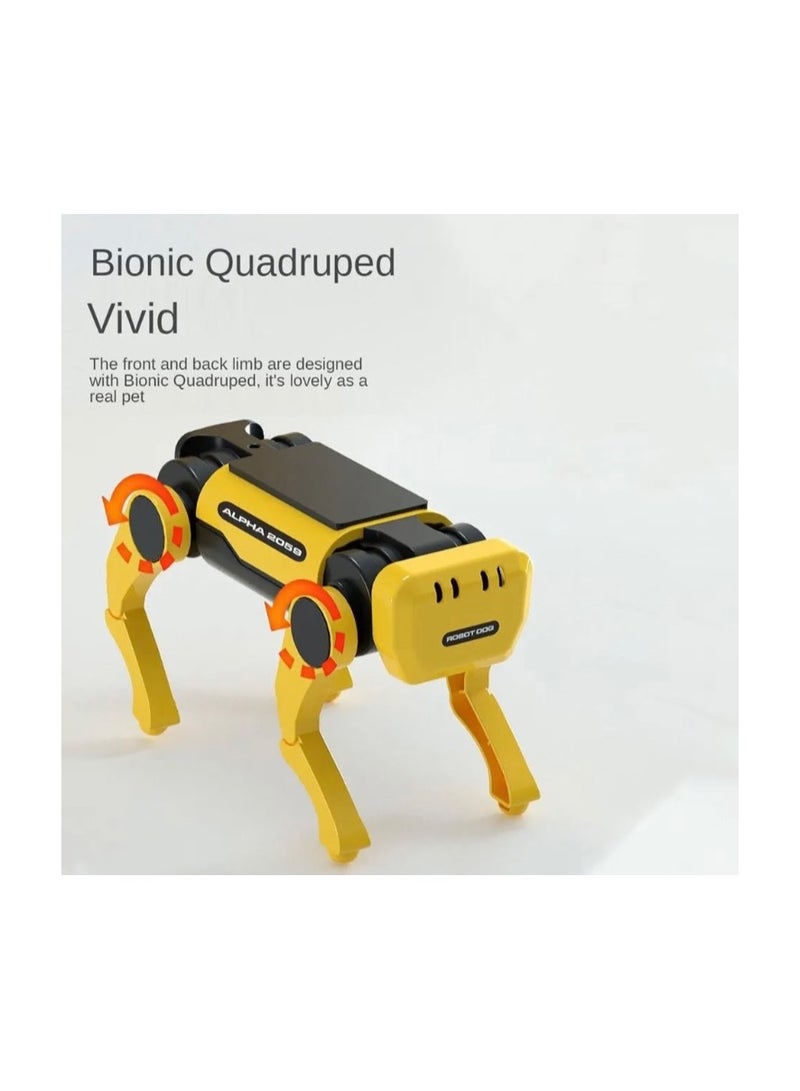 Solar Powered Electric and Mechanical Dog Robot Science Educational DIY Assembly Toys Kids Intellectual Development Gifts - Image 3