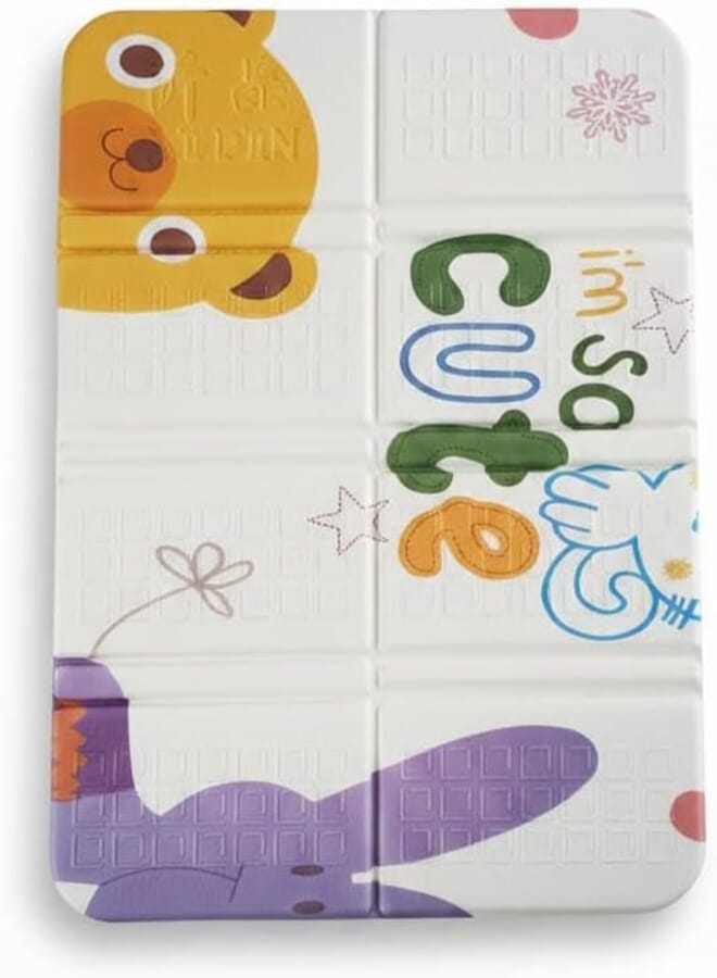 Premium Portable Folding Foam Seat Cushions for Kids - Lightweight and Waterproof Play Mats for School and Travel