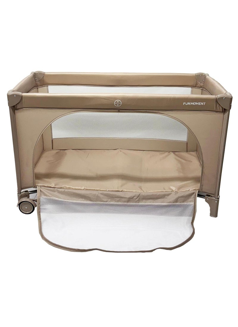 FUN MOMENT Baby Cot And Folding Bed  - Image 2