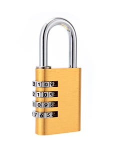 LAWAZIM Aluminium Password Lock -30mm- Digital Lock, 4-digit Keyless Security Padlock, Weather-Resistant and Durable Design for Maximum High Security Perfect for Gym Lockers Luggage, and Storage Units  - Image 1