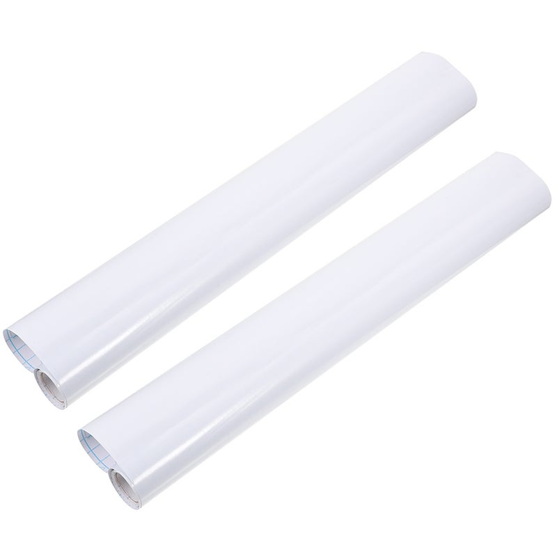 1 Set of Dry Erase Sheet Thickened Removable Drawing Board Sticker Whiteboard Wallpaper - Image 1